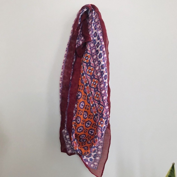 🌵 NEW Xhilaration Target Scarf Floral Rectangle - Picture 1 of 1